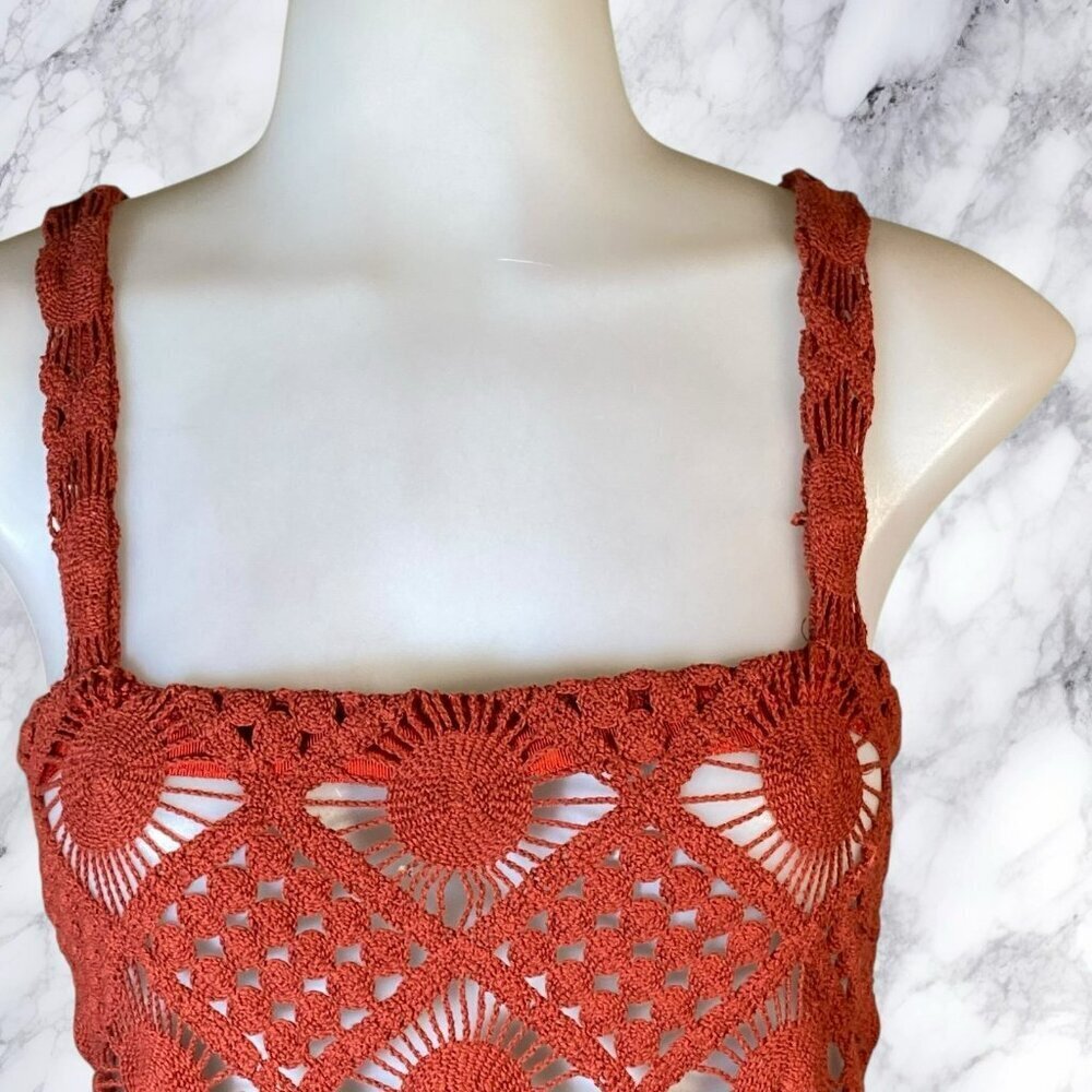 House of Harlow 1960 X Revolve Sylvie Mini - Rust Brown - Picture 12 of 12